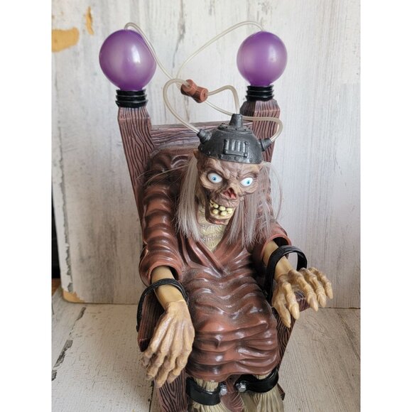 Vintage AS IS tales from the crypt crypt keeper electric chair Halloween prop - Picture 2 of 11